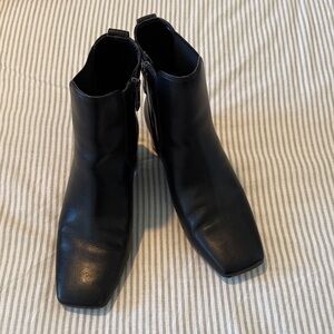 Franco Sarto Black Ankle Boots